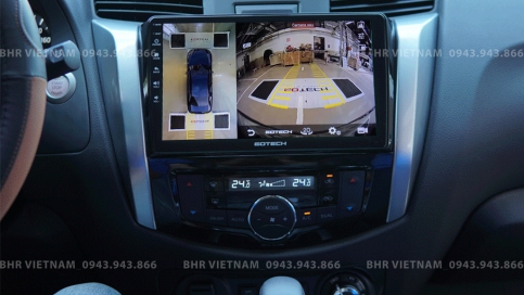Màn hình DVD Android liền camera 360 Nissan Terra 2018 - nay | Gotech GT360